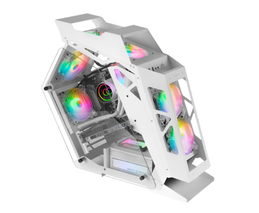 CAJA MINITORRE MICROATX MC61 BLANCO MARS GAMING