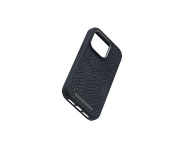 FUNDA MAGSAFE IPHONE 12/13/14 PRO PIEL DE SALMON NEGRO NJORD