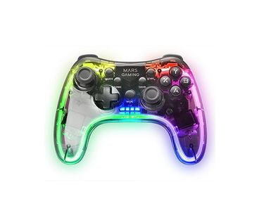 GAMEPAD WIRELESS MGP-24 NEON RGB MARS GAMING