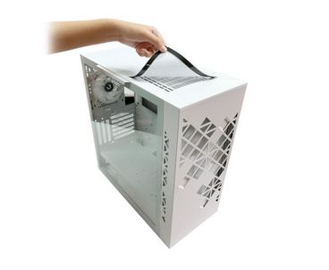 CAJA SEMITORRE ATX TRACERY A-RGB WHITE BITFENIX