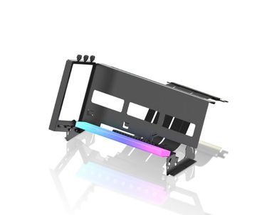 SOPORTE TARJETA GRAFICA VERTICAL PCIe 4.0 RGB NEGRO