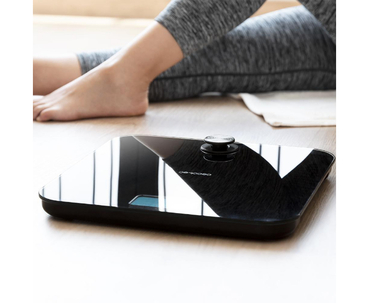 BASCULA DE BAÑO SURFACE PRECISION 10000 HEALTHY NEGRO CECOTEC