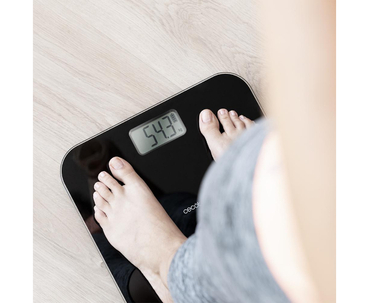 BASCULA DE BAÑO SURFACE PRECISION 10000 HEALTHY NEGRO CECOTEC