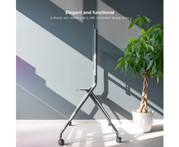 SOPORTE SUELO ISTAND CON RUEDAS 50''-86'' NEGRO TOOQ