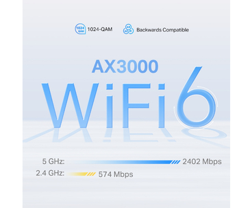 TP-LINK HOME WIFI-6 MESH AX3000 5G (x1) X50
