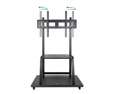 SOPORTE SUELO COLOSO CON RUEDAS 37''-100'' NEGRO TOOQ