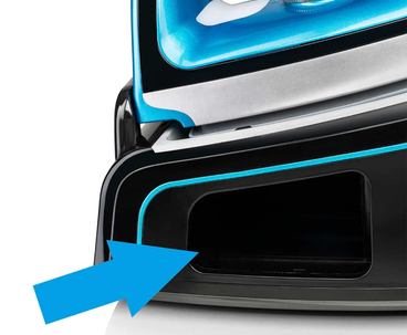 CENTRO DE PLANCHADO BLUE STEAM 2.200W NEGRO/AZUL HAEGER