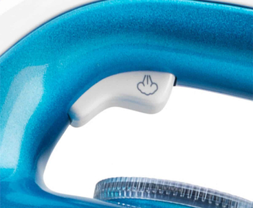 CENTRO DE PLANCHADO BLUE STEAM 2.200W NEGRO/BLANCO HAEGER