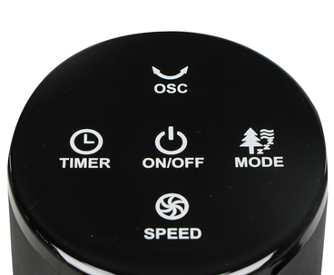 VENTILADOR DE TORRE DIGITAL ELITE TOWER NEGRO HAEGER