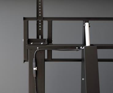 SOPORTE SUELO RUEDAS ELECTRICO UROS 52"-84'' NEGRO TOOQ