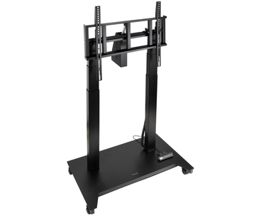 SOPORTE SUELO RUEDAS ELECTRICO UROS 52"-84'' NEGRO TOOQ