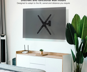 SOPORTE PARED 13"-55" GIRO/INCLINABLE LP1355TN-B TOOQ