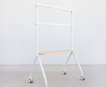 SOPORTE SUELO CON RUEDAS iLOVE 49''-80'' BLANCO/HAYA TOOQ