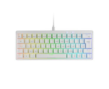 TECLADO MECANICO MKMINIPRO SWITCH BLUE RGB BLANCO MARS GAMING