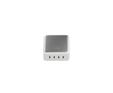 CARGADOR ESCRITORIO 4xUSB-C 240W GaN2 PLATA LINQ
