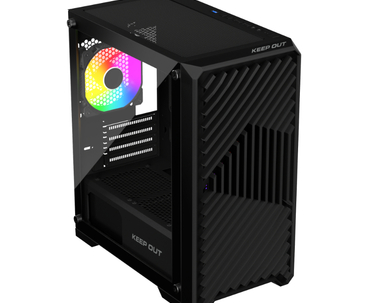 CAJA MICROATX XC-220 GLASS ARGB KEEPOUT