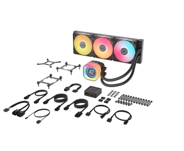 REFRIGERACION LIQUIDA ICUE LINK TITAN 360 RX LCD AIO BLACK CORSAIR