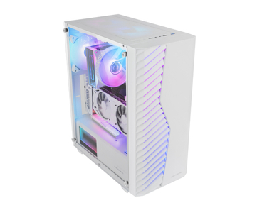 CAJA SEMITORRE ATX MC-VOLT ARGB BLANCO MARS GAMING