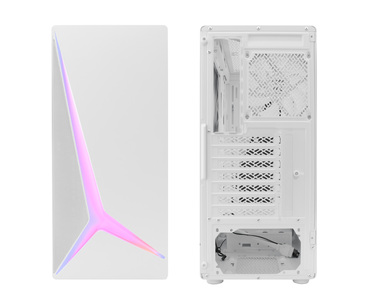CAJA SEMITORRE ATX GM50 STARLIGHT RGB BLANCO COOLBOX