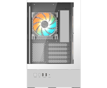 GIGABYTE AORUS CAJA SEMITORRE C201 PANORAMIC ICE