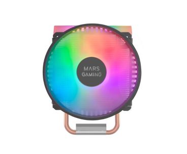 VENTILADOR UNIVERSAL MCPU44 DUAL ARGB NEGRO MARS GAMING